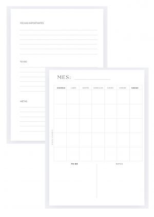insert -Calendario mensual 2